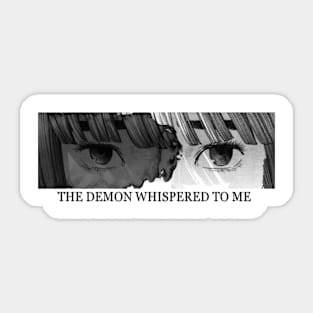 Demon Whispered - Anime Art Sticker